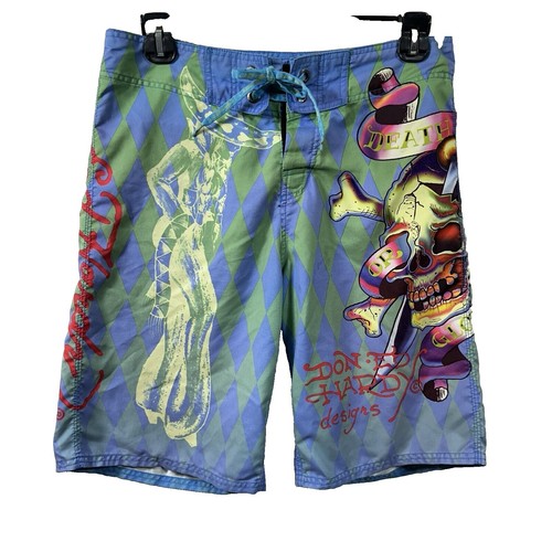 Camicia Ed Hardy Uomo Piccola Giappone Drago Floreale Bottoni Campo Camicia Ed Hardy Uomo Piccola Giappone Drago Floreale Bottoni Campo