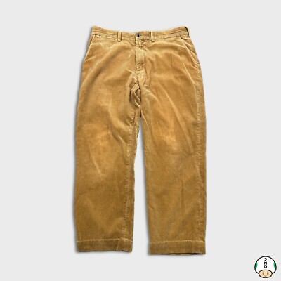 Vintage 90s Polo Ralph Lauren Pants Mens 34x27 Tan Preston
