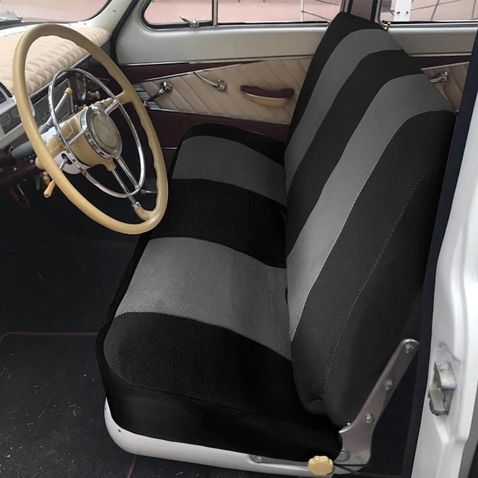 Fits Car Truck Seat Covers For Ford F100 F-100 pickup 1953 to 1978 Front Bench Foto 3 de 4