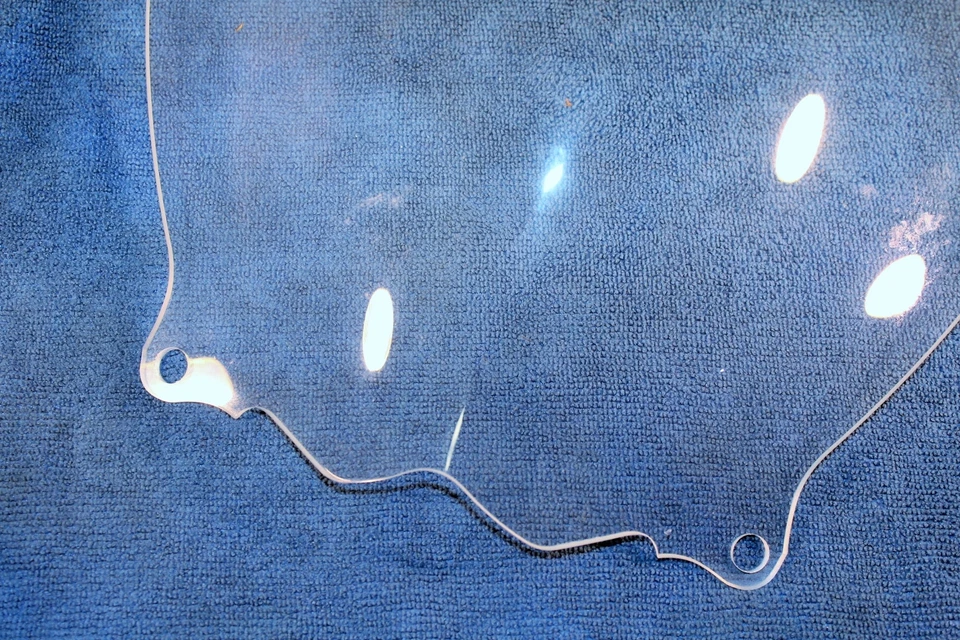 2007 2008 SUZUKI GSXR1000 LP RACING WINDSHIELD 101-WS8036 Foto 2 de 4