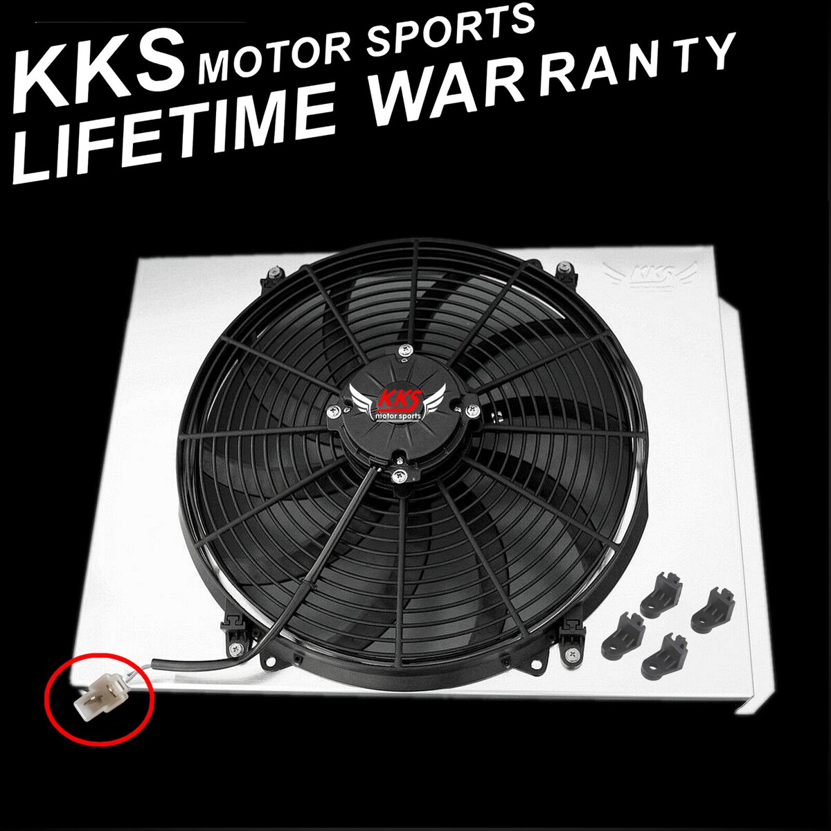KKS 3-Row Aluminum Radiator – Fits 1949–1954 Chevrolet Car (Bel Air/Styleline/Fleetline) V8