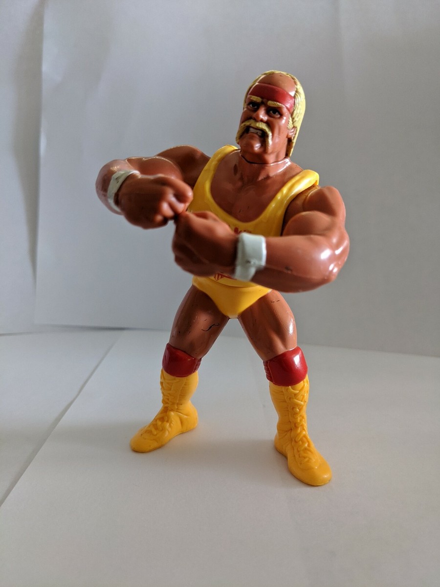Vintage WWF Hasbro Wrestling Figure Hulk Hogan WWE Loose