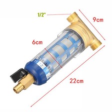 Backwash Pre-Filter Water Sediment Reusable Spin-Down Sediment Water Filter