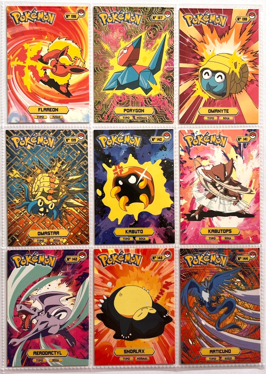 2025 POKEMON ATTACK KANTO 1st Gen Full Set 151/151 Cards Top Peru