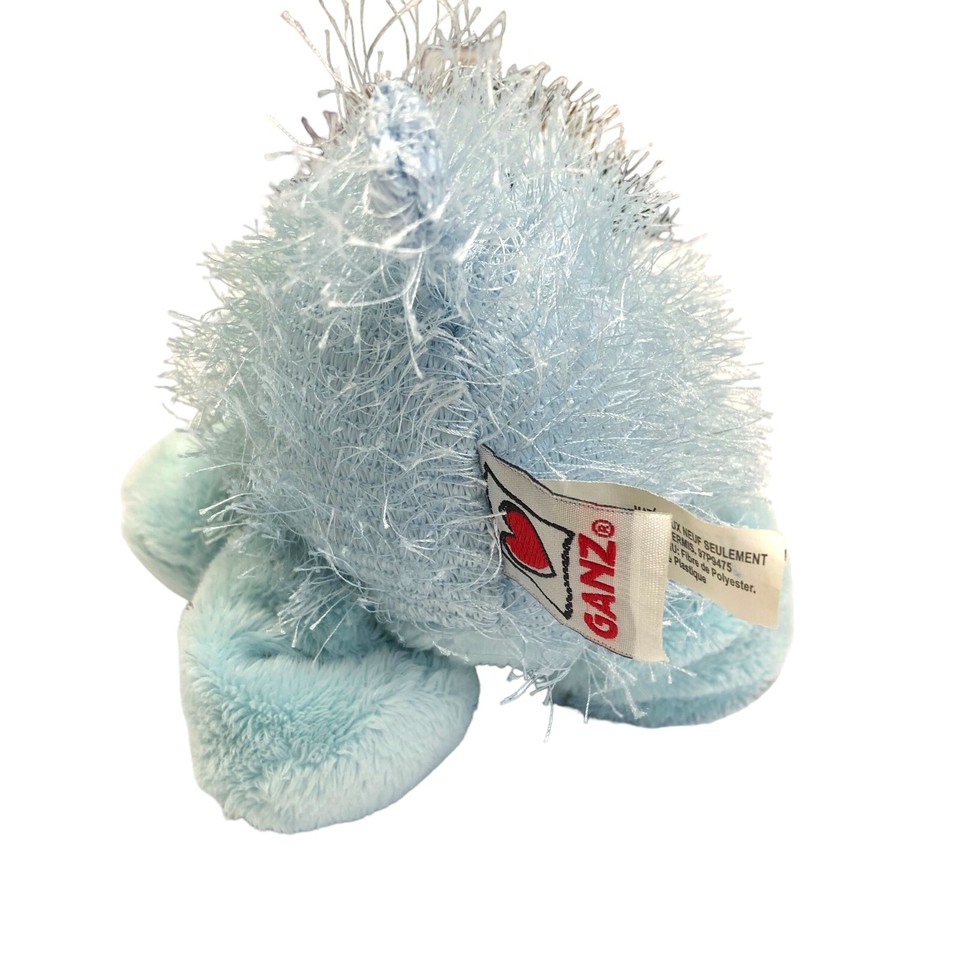 Ganz Webkinz Blue Hippo Hm009 Plush Plushie Stuffed Animal Toy RETIRED