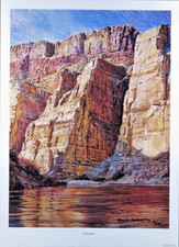 Merrill Mahaffey: Signed and numbered poster entitled 