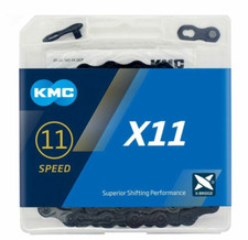 KMC Chain 11 Speed X11 Silver  Black MTB Mountain Road Bike Shimano SRAM X11.93