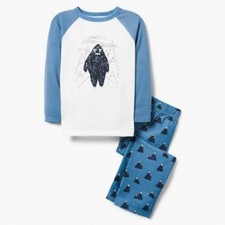 NWT Gymboree Boys Yeti Pajama Set Pj Long Sleeve 5/6, 10/12