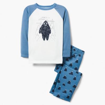 NWT Gymboree Boys Striped Thermal Gymmies Pajama Set Pj 5,8,12