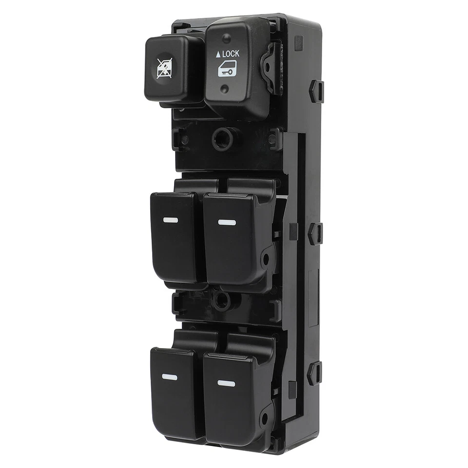 Interruptor de ventana eléctrica delantero izquierdo para Kia Forte 2010 2011 2012 2013 935701M100WK Foto 3 de 4