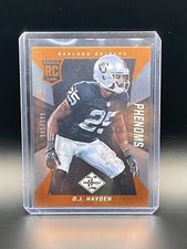 2013 Panini Limited D.J. Hayden Phenoms RC /299 SP DJ Oakland Raiders #162