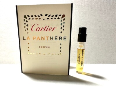 NEW Cartier LA PANTHERE PARFUM 0.05 fl oz Spray Carded Sample Travel