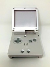 GBA SP Game Boy Advance SP Replacement Housing Shell Screen Pearl White