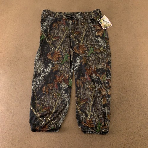 Wilderness Dreams Women's Size Small Green Mossy Oak Camo Casual Capri Pant NWT - 第 1/9 張圖片