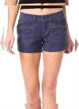 UNIONBAY Women's Delaney Stretch 3.5" Inseam Short 15, Vintage Indigo 