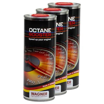 Octane Booster Benzin Kraftstoff Additiv Wagner 3 X 1 Liter Optimierer Reiniger