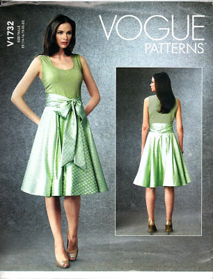 Vogue V1732 Misses 14 to 22 Fancy Skirts Uncut Sewing Pattern