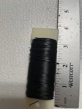 1 paddle of black  floral wire  22 gauge