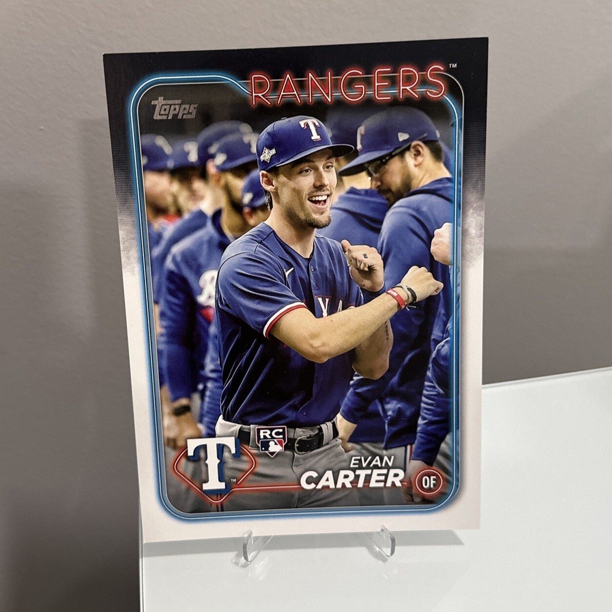 TOPPS 以外 EVAN CARTER 2024 Topps Flagship Evan Carter, Oversized Rookie Short