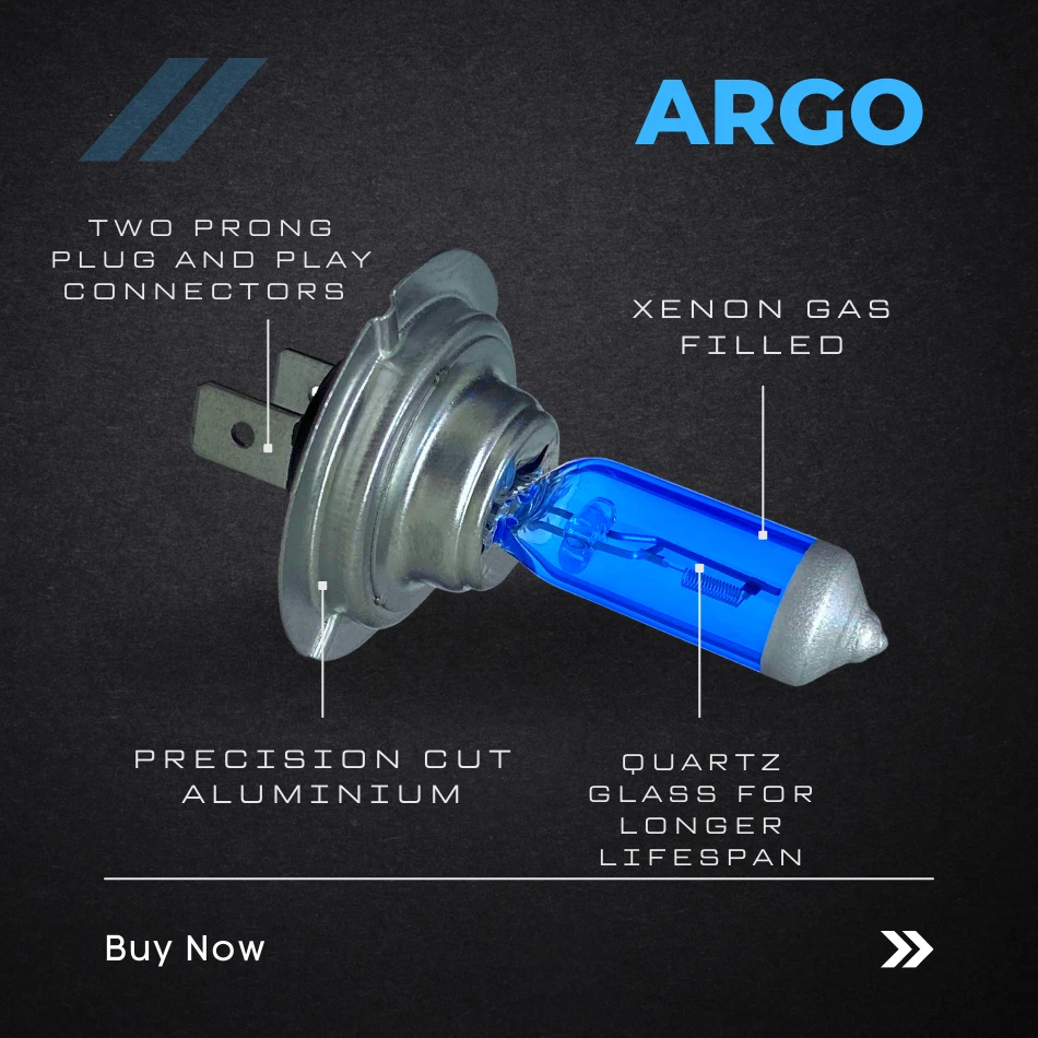 For Ford Focus MK3 Dipped Beam Xenon Blue 2010-18 Headlight Led Side Light Bulbs - Image 4 of 4