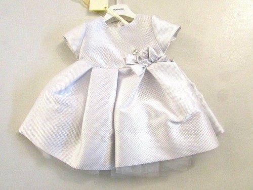 MONNALISA CHIC ABITO VESTITO BATTESIMO BAMBINA ESTATE 18 MESI SCONTO 30% |  eBay