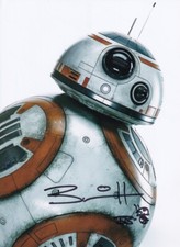BRIAN HERRING signed Autogramm 20x30cm STAR WARS in Person autograph COA