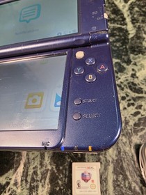 New Nintendo 3DS XL Galaxy Edition English US Console Working w/Charger + Game