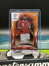 2024 TOPPS UEFA Euro Chrome Orange /25 Card D...