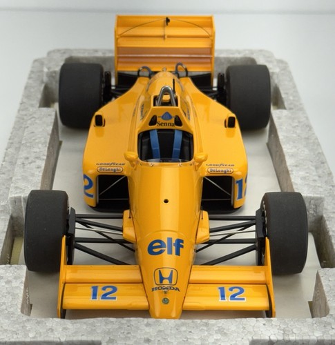 AUTOart 1:18 Team Lotus 99T Honda F1 Grand Prix Japón 1987 A.Senna #12 sin logotipo - Imagen 2 de 24