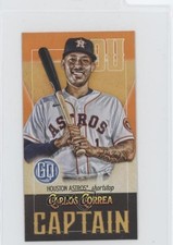 2021 Topps Gypsy Queen Captains Minis Carlos Correa #CM-CC 0s0p