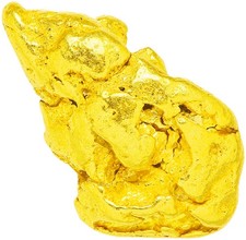 Pépite d'or naturelle d'Alaska 0,4402 gramme --- (#80676) - Pépite d'or d'Alaska