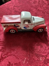 Vintage collectible Pepsi Red, White Collectible Advertising Truck Model Diecast