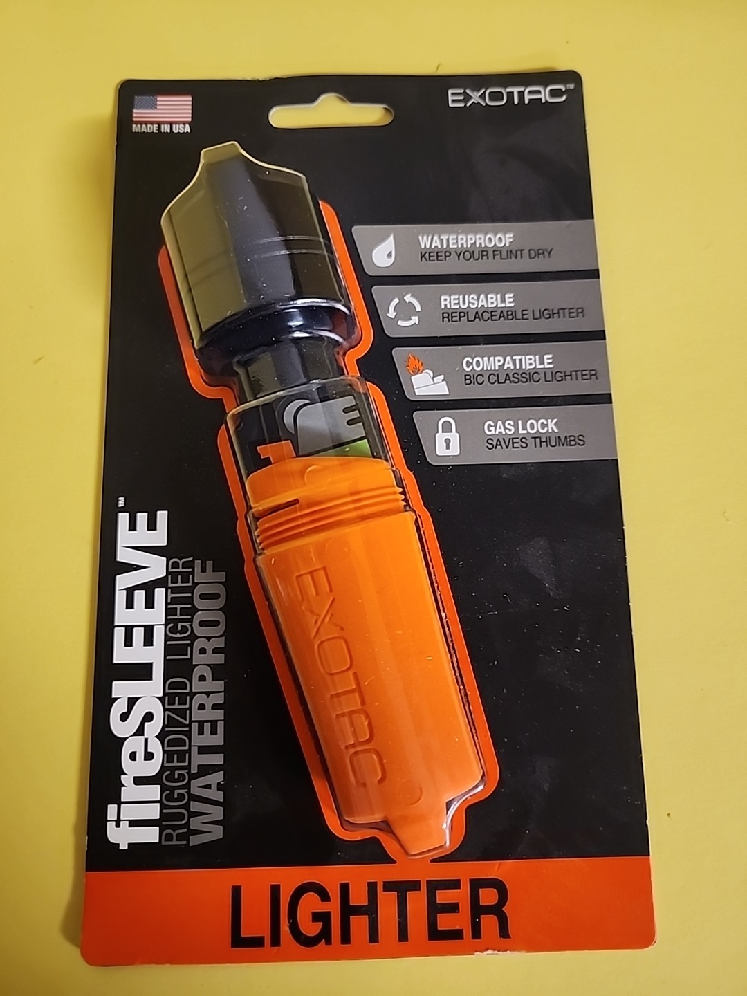 Case & Lighter Gas Lock Reusable