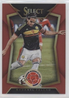 2015 Select Red Prizm /199 Radamel Falcao (Ball Back Photo Variation) #75 0i7k
