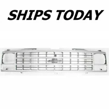 NEW Silver Grille For 1988-1993 C/K 1500 2500 Suburban