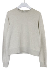 ARKET Sweatshirt Women's MEDIUM Grey Crew Neck Pullover Cotton Blend