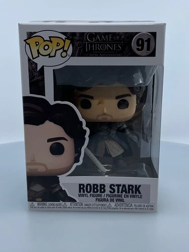 Funko POP! Television Game of Thrones Robb Stark #91 Vinyl Figure DAMAGED BOX