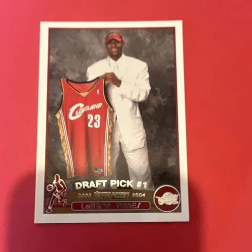 Topps 2003-04 LeBron James #221 Rookie Draft Pick #1 Cleveland Cavaliers