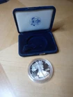 2002-W American Silver Eagle PROOF 1 Oz Silver - Coin & Box & COA
