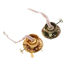 2 Pcs Oil Lamp Wick Holder Lantern Antique Hurricane Burner Kerosene Supplies