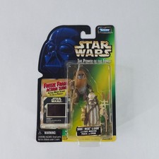 Kenner Star Wars Power of the Force Ewoks Wicket and Logray Freeze Frame POTF