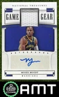 Moses Moody 2022-23 Panini National Treasures /99 Game Gear Jersey Auto Warriors