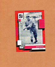 Babe Ruth 2022 Donruss Pitching Variation Holo Red Parallel #229 HOF