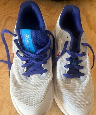 Nike Star Runner 2 White Blue Red size 3.5Y