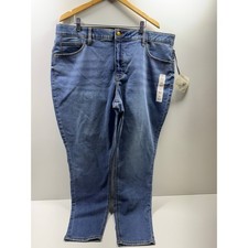 Ava Viv Women s Jeans Plus Sz 20 High Rise Skinny New Stretch Med Wash Comfort