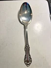International Sterling Silver Wild Rose Large Serving Spoon 8.5 in 62 Grams 925