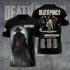 2026 Five Finger Death Punch Tour 2026 3D Shirt