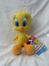 Looney Tunes Tweety Bird 7  Plush Stuffed Animal Toy Factory New with Tags