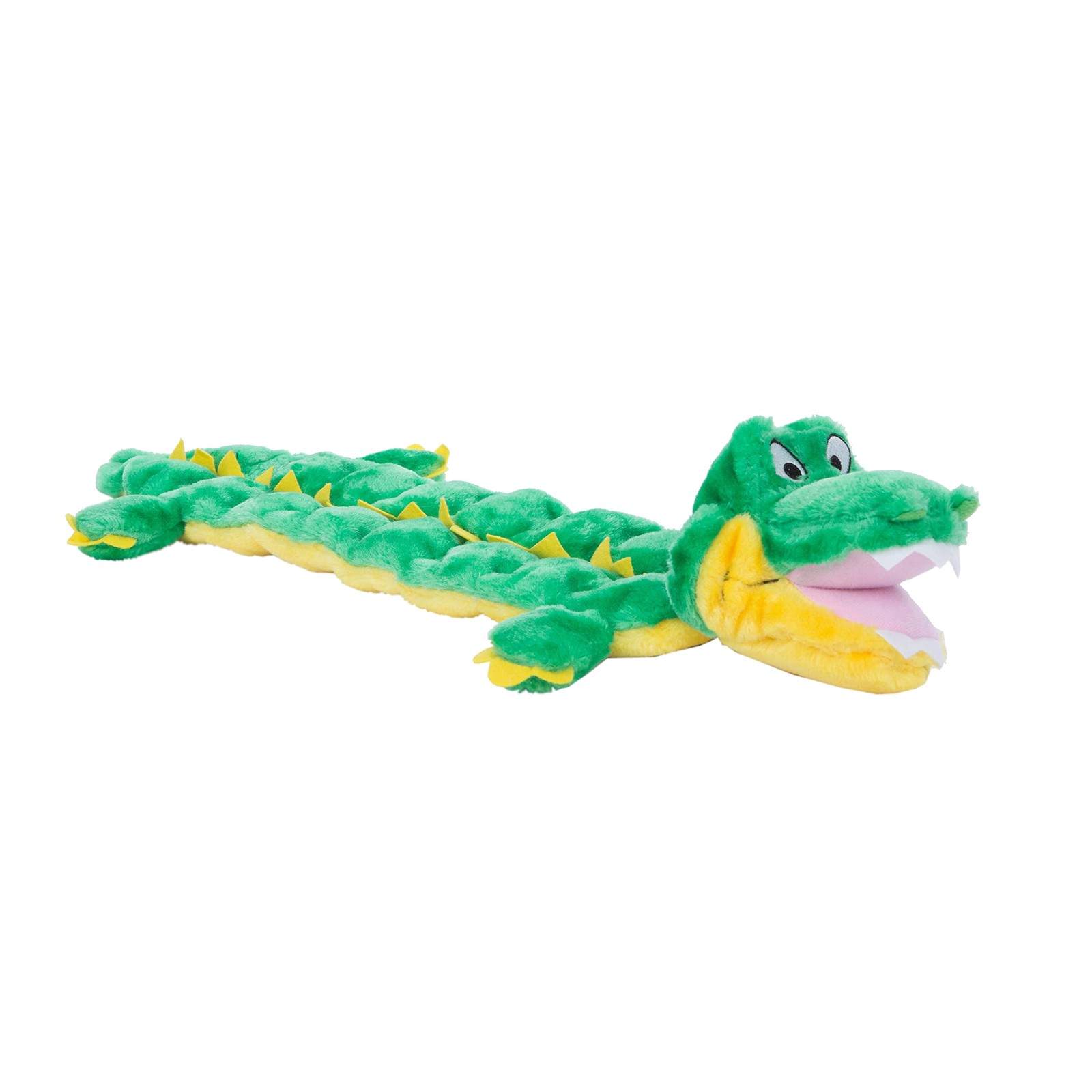 Peluche couineuse Matz Alligator XL pour grand chien en tissu robuste