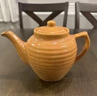Bauer Pottery Ringware 6 Cup Tea Pot Yellow Made in USA Beehive 6.5” Vintage